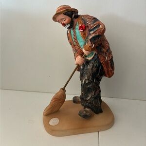 Vintage Emmett Kelly Clown Collection Figurine Dave Grossman 1986 Lim.Ed.